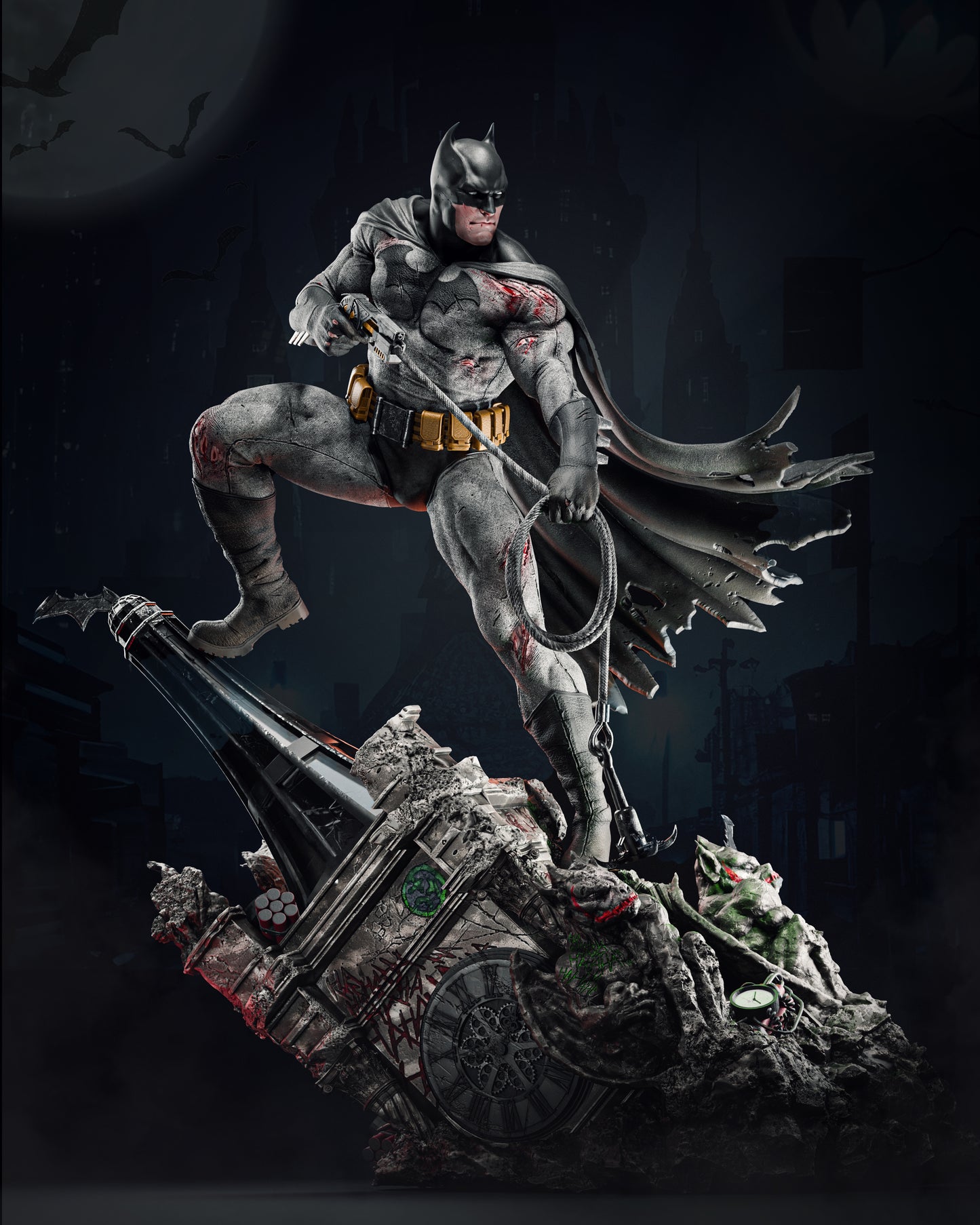 Batman Collectible Resin Fan Art Pro Painted - MTO (ZEZ)