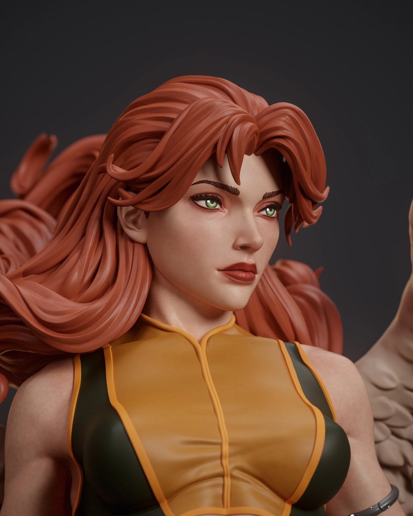 Hawkgirl Resin Fan Art - MTO (Abe3D)