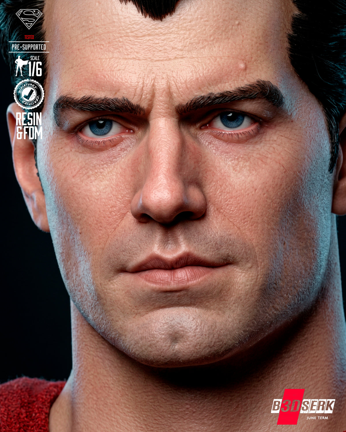 Superman Resin Art (B3dserk)