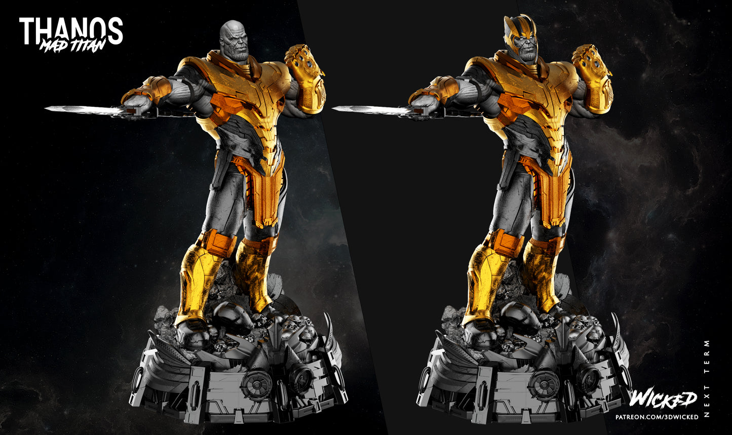 Thanos Resin Fan Art - MTO (B3D)