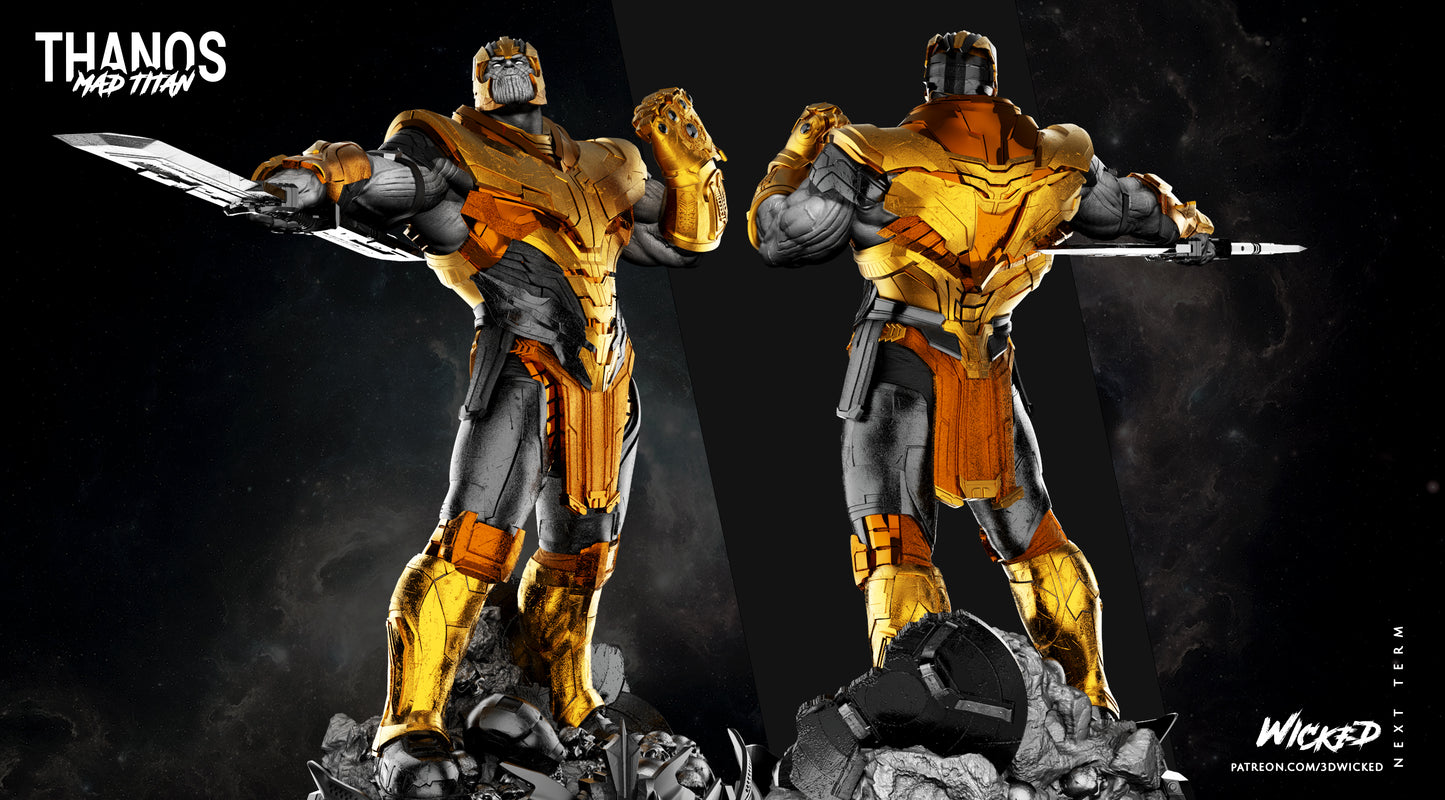 Thanos Resin Fan Art - MTO (B3D)