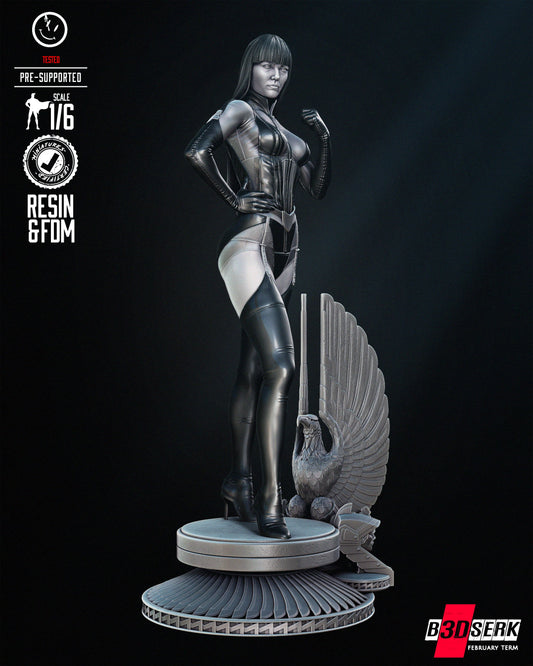 Silk Spectre Resin Sculpture Fan Art Pro Painted - MTO