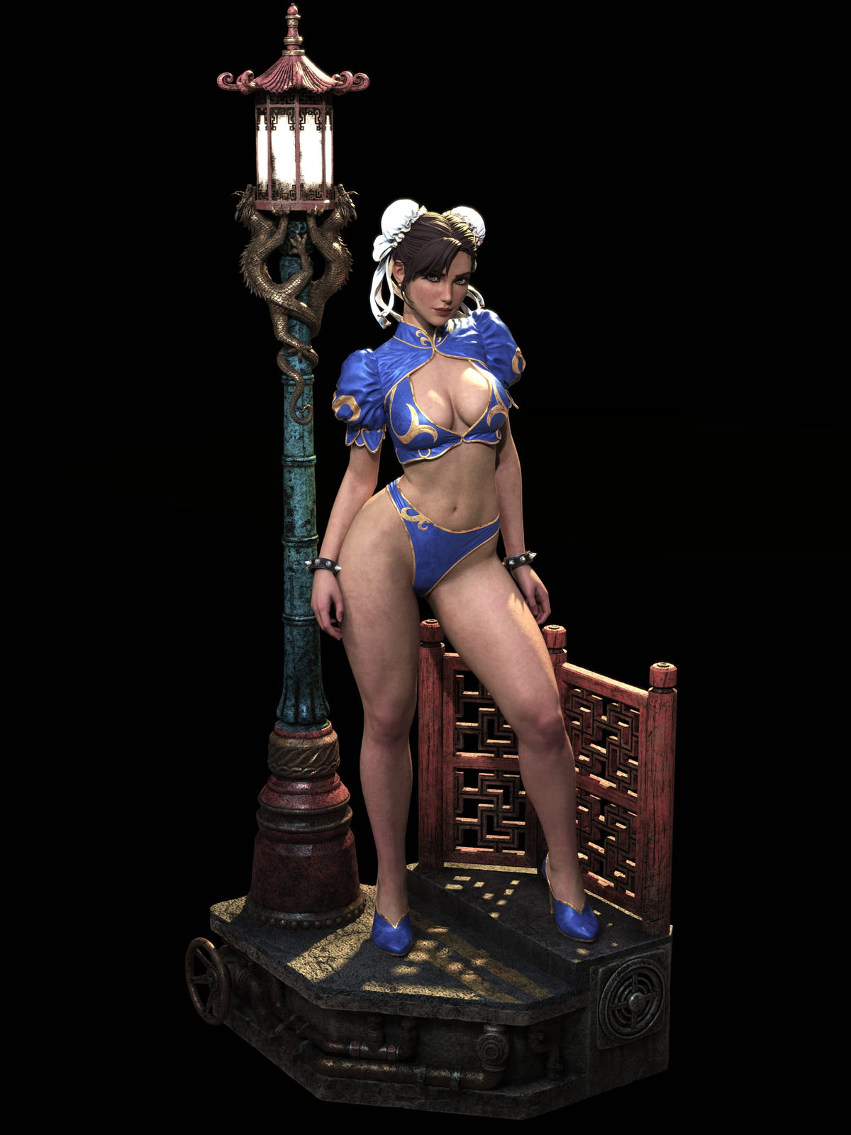 Chun Li Resin Art (Godlink Version)