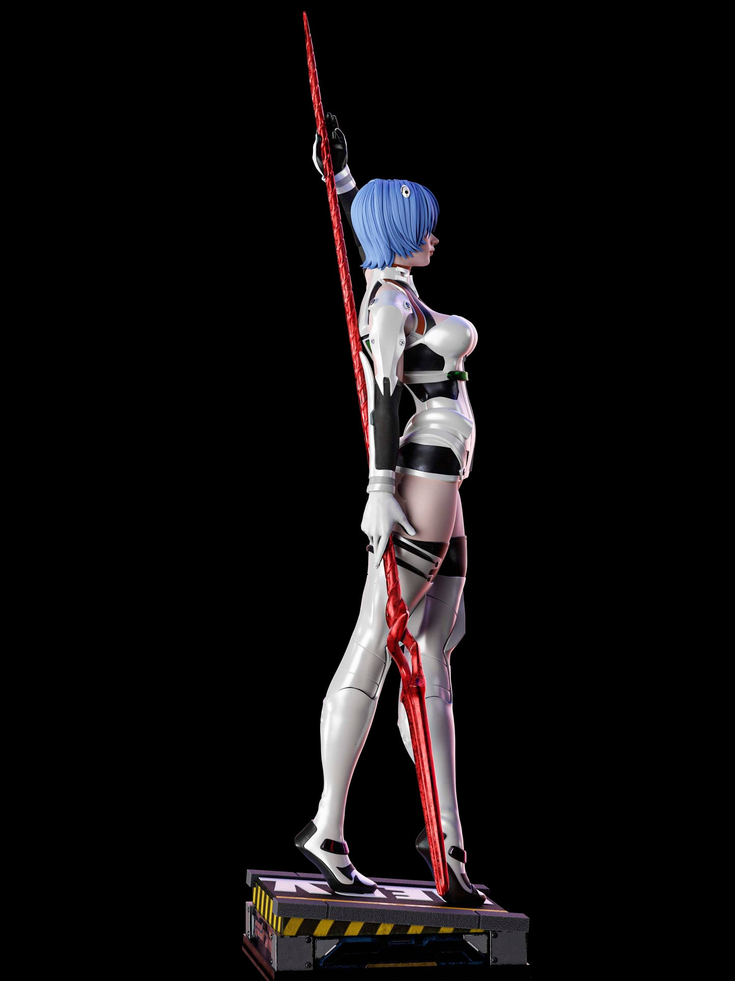 Rei Ayanami Resin Fan Art MTO (Design by Abe3D)