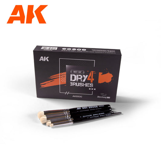 AK Dry Brush Set