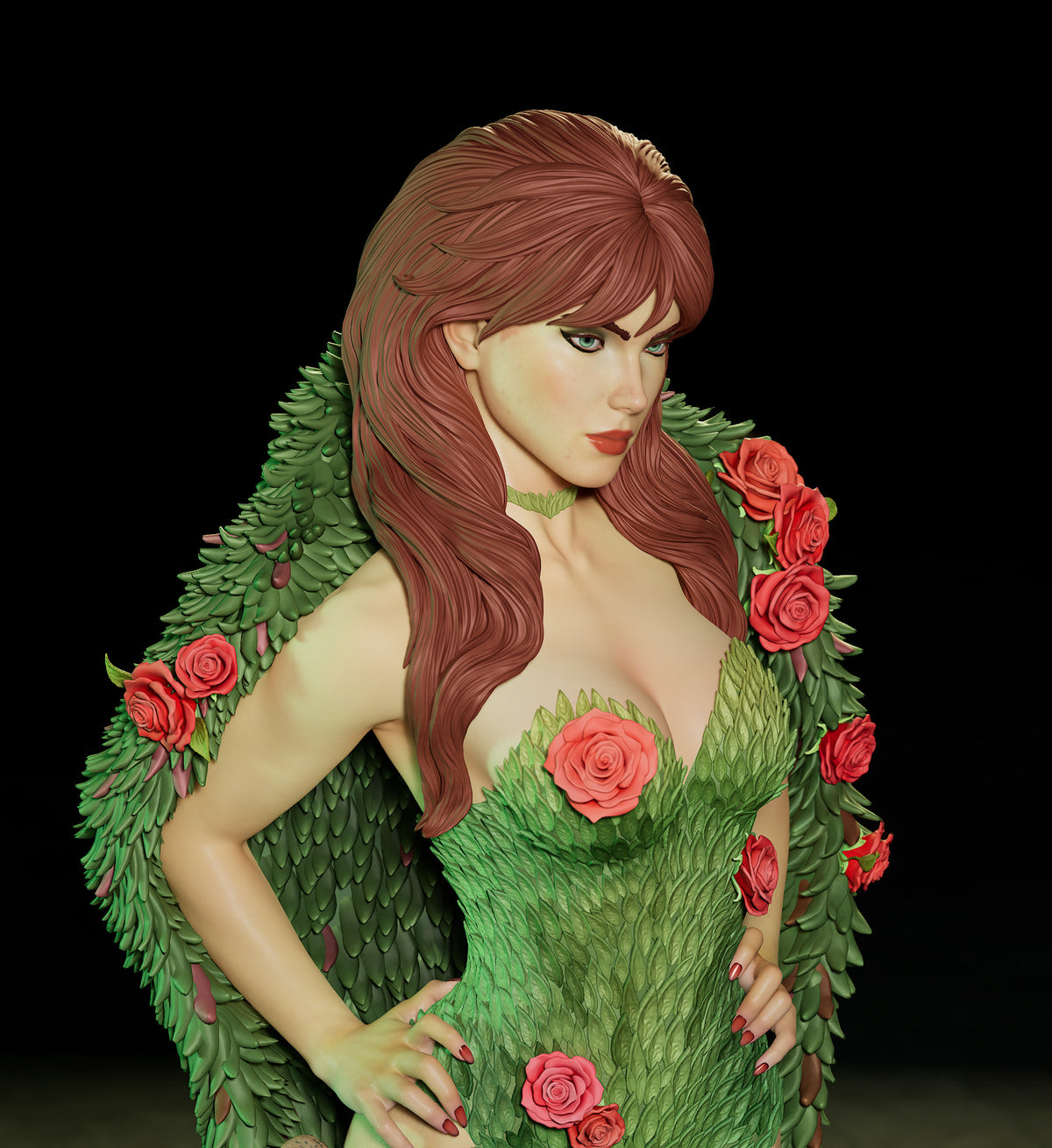 Poison Ivy Resin Art (Godlink Version)