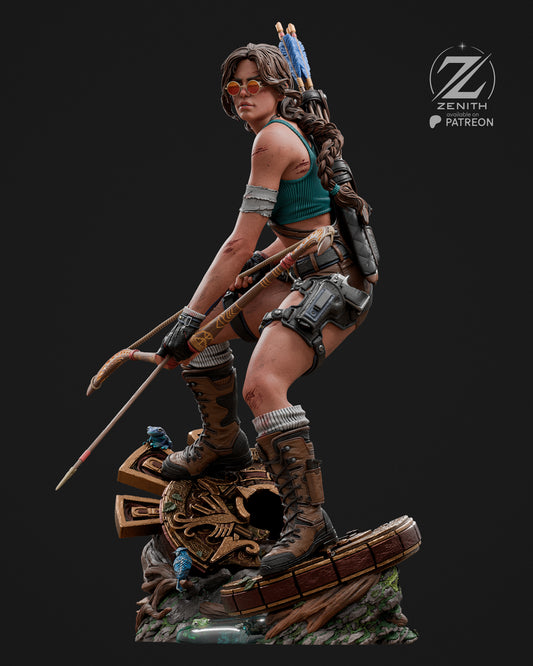 Lara Croft Resin Fan Art MTO (Design by Zenith)