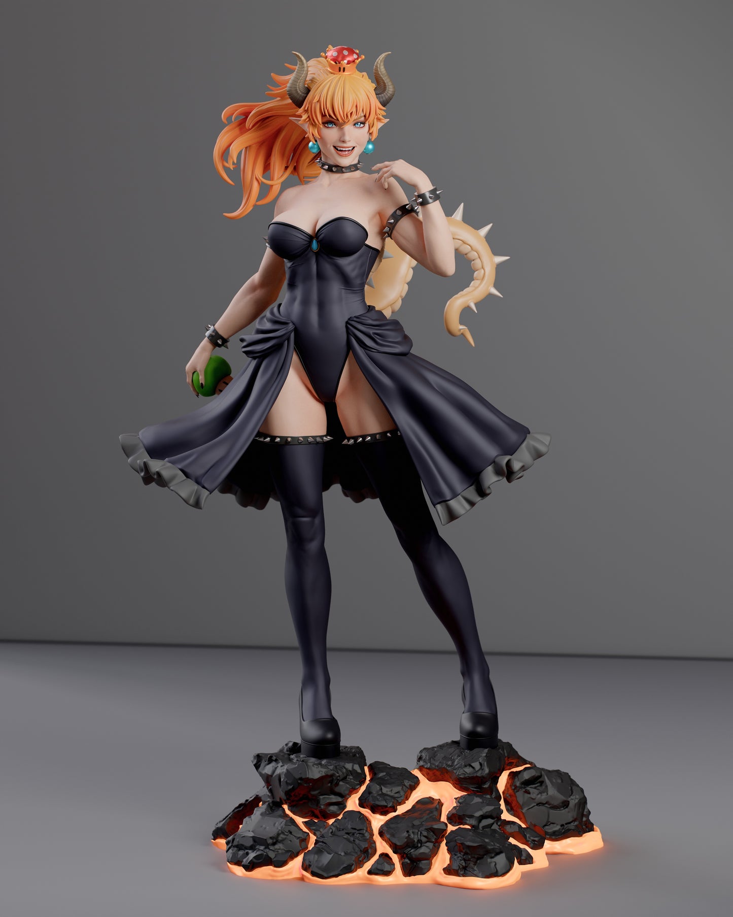 Bowsette Resin Fan Art - MTO (Abe3D)