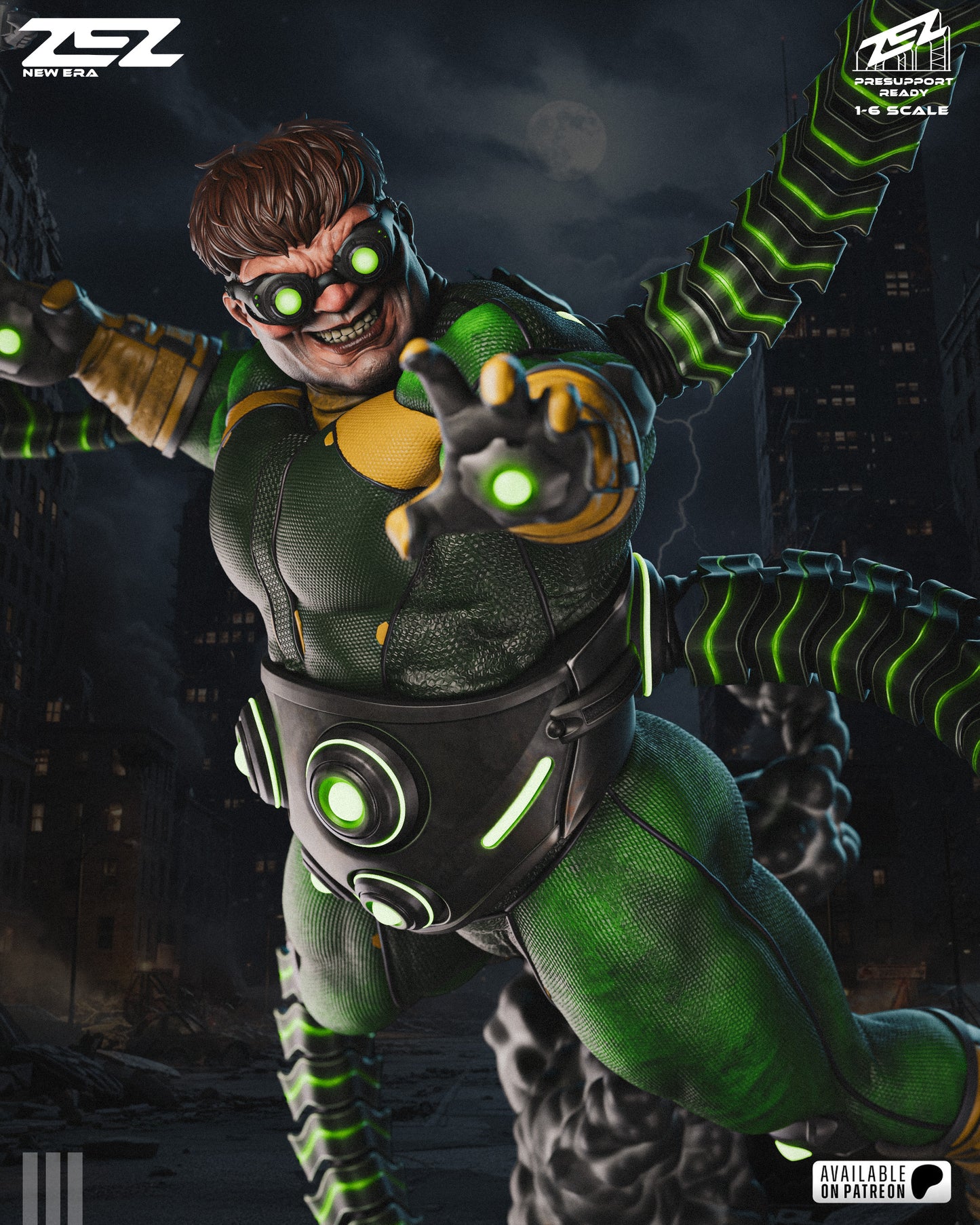 Doc Oc Resin Art (Design by ZEZ Studios)