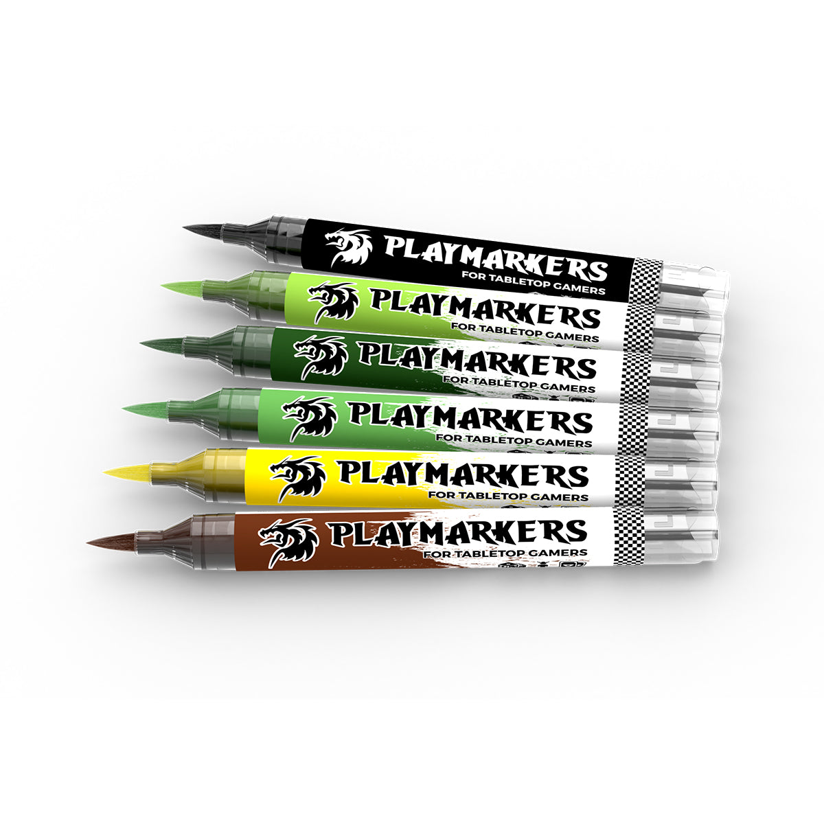 AK Playmarkers Orcs Set - Acrylic Brush Marker