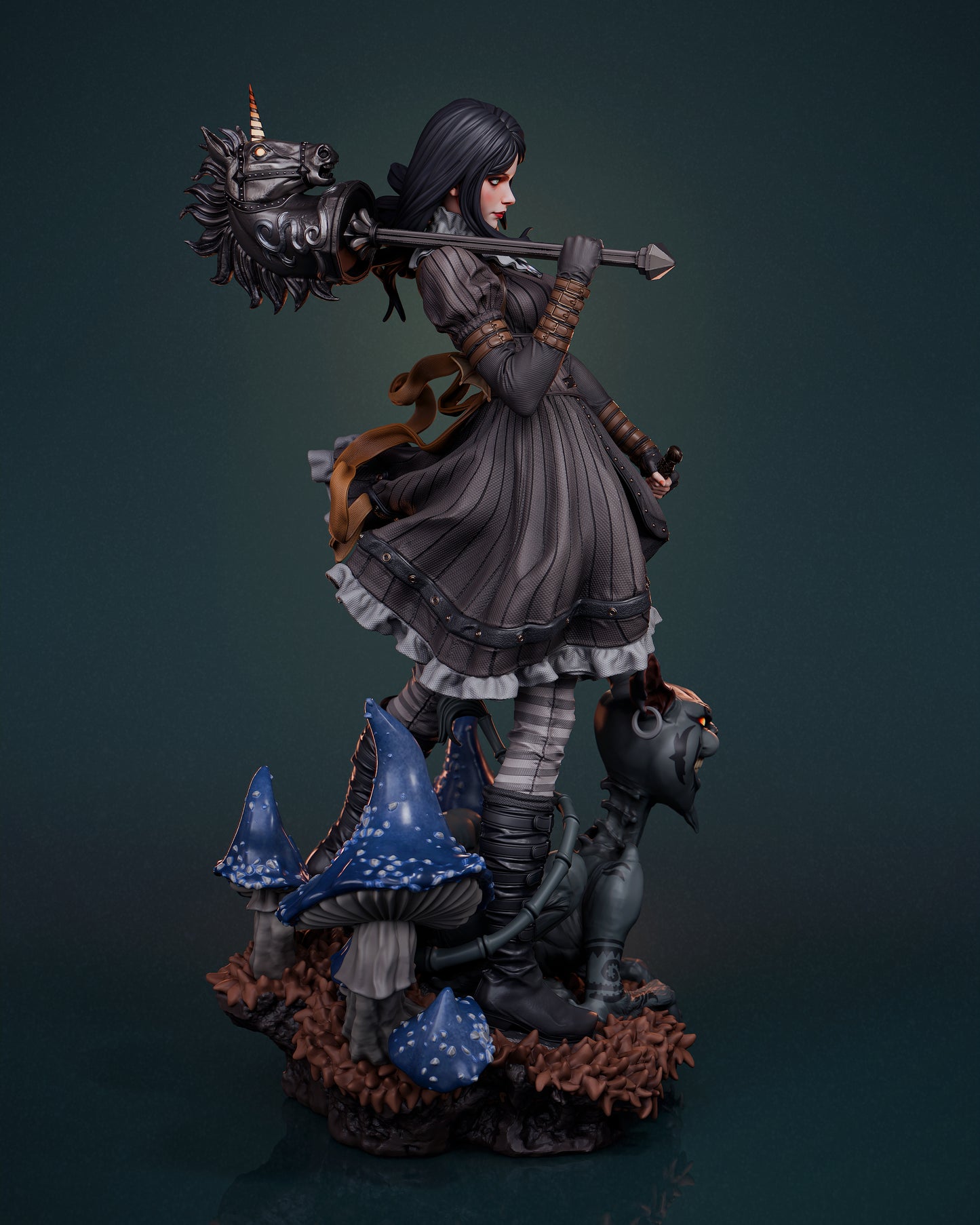 Alice in Wonderland Resin Fan Art - MTO (Design by Abe3D)