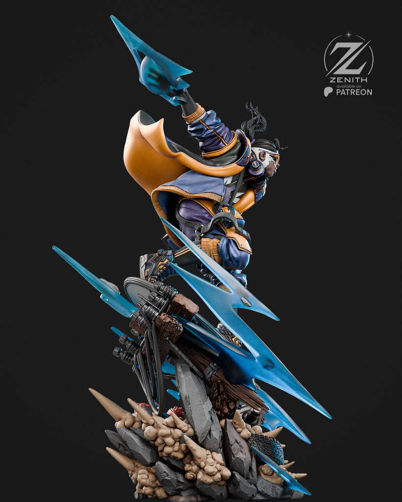 Static Shock Resin Fan Art MTO (Design by Zenith)