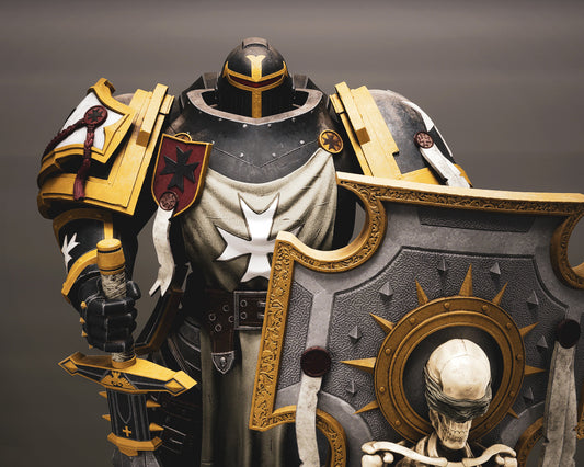 The Templar Resin Art (Design by Abe3D)