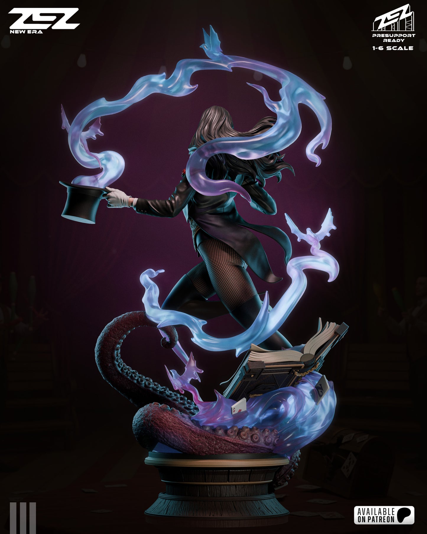 Zatana Resin Art (Design by ZEZ Studios)
