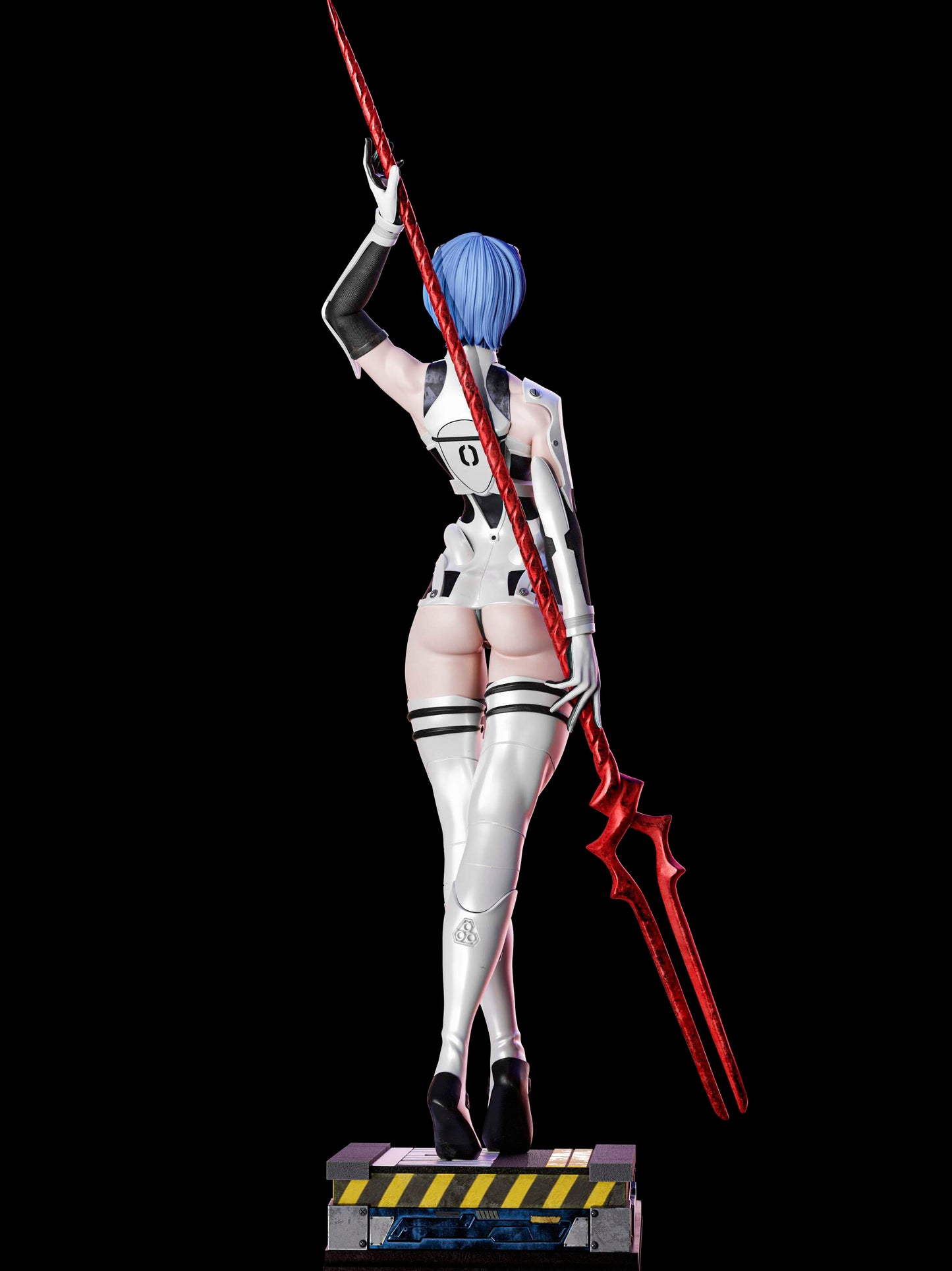 Rei Ayanami Resin Fan Art MTO (Design by Abe3D)