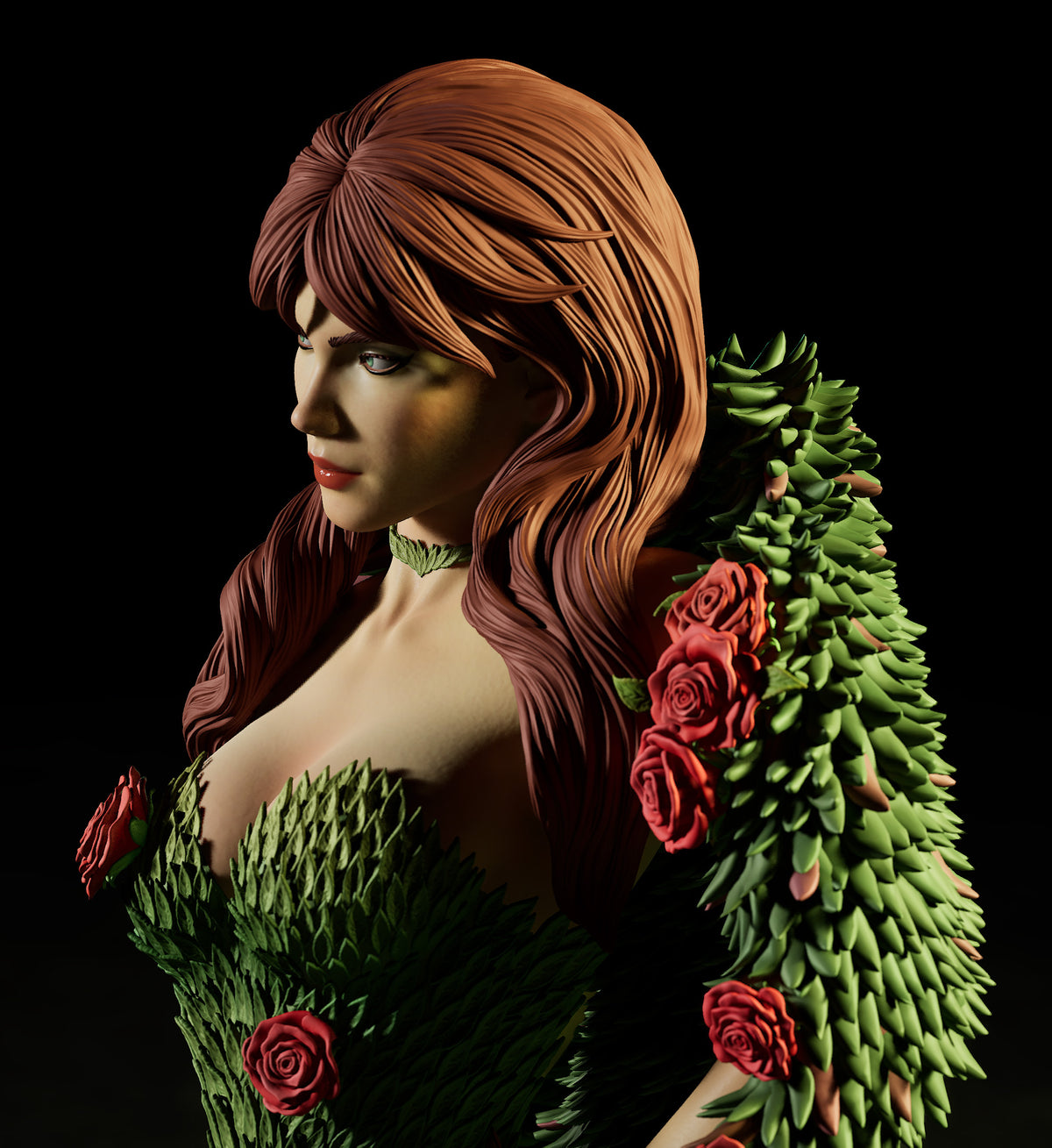 Poison Ivy Resin Art (Godlink Version)