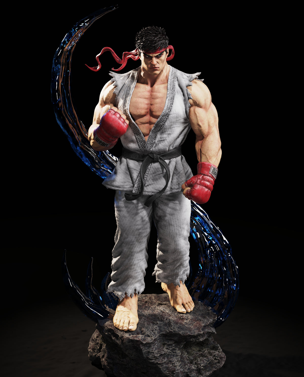 Ryu Street Fighter Resin Art (Godlink Version)
