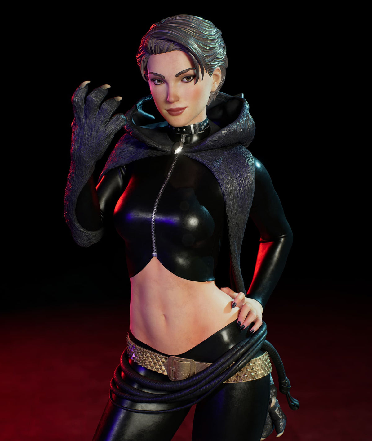 Catwoman Resin Art (Design by Godlink)