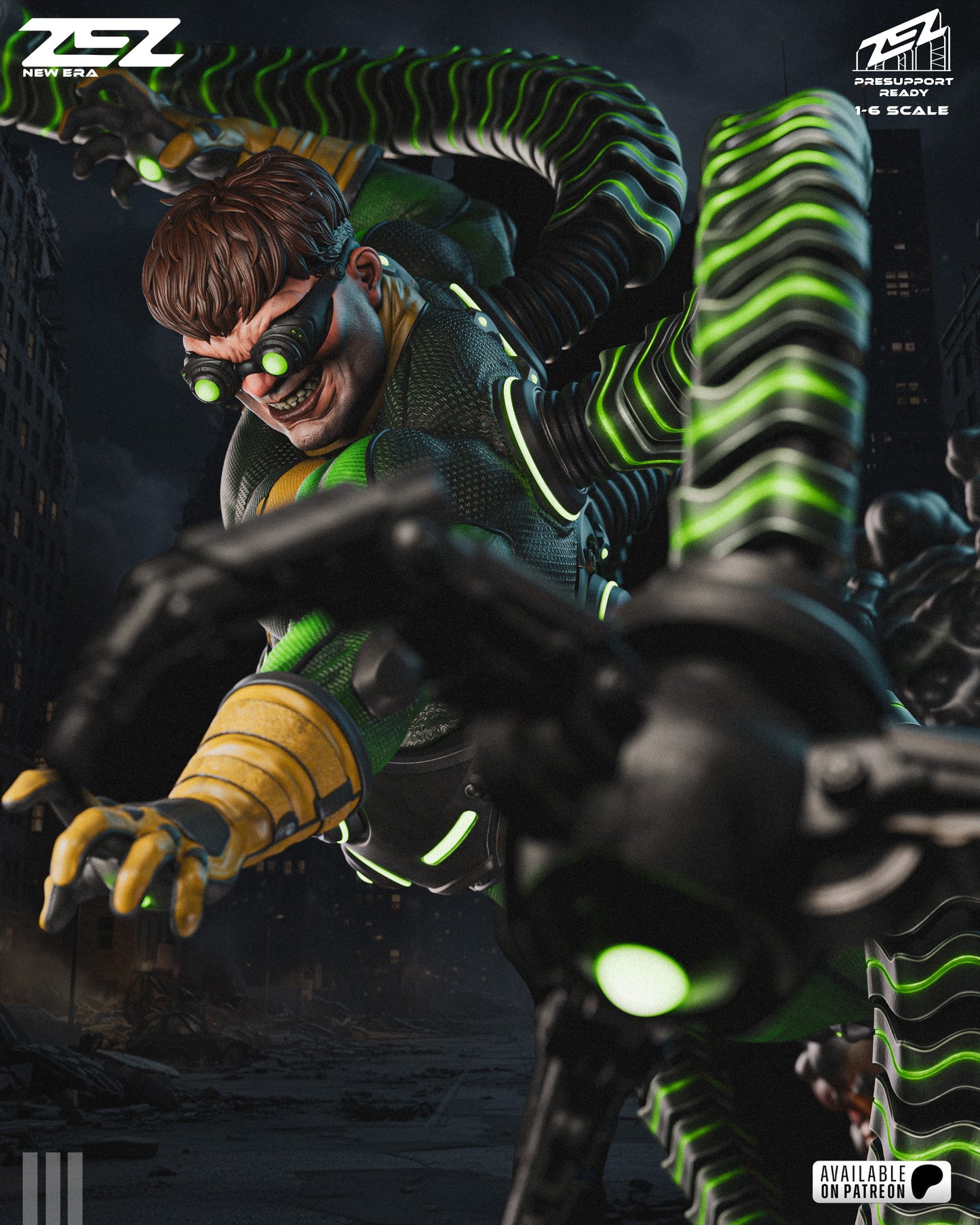 Doc Oc Resin Art (Design by ZEZ Studios)