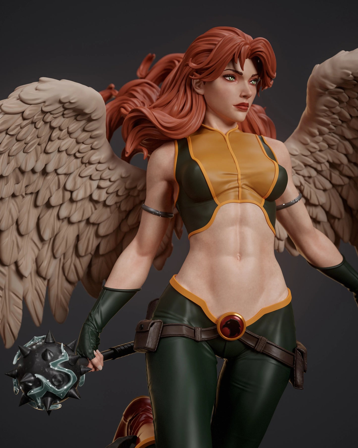 Hawkgirl Resin Fan Art - MTO (Abe3D)