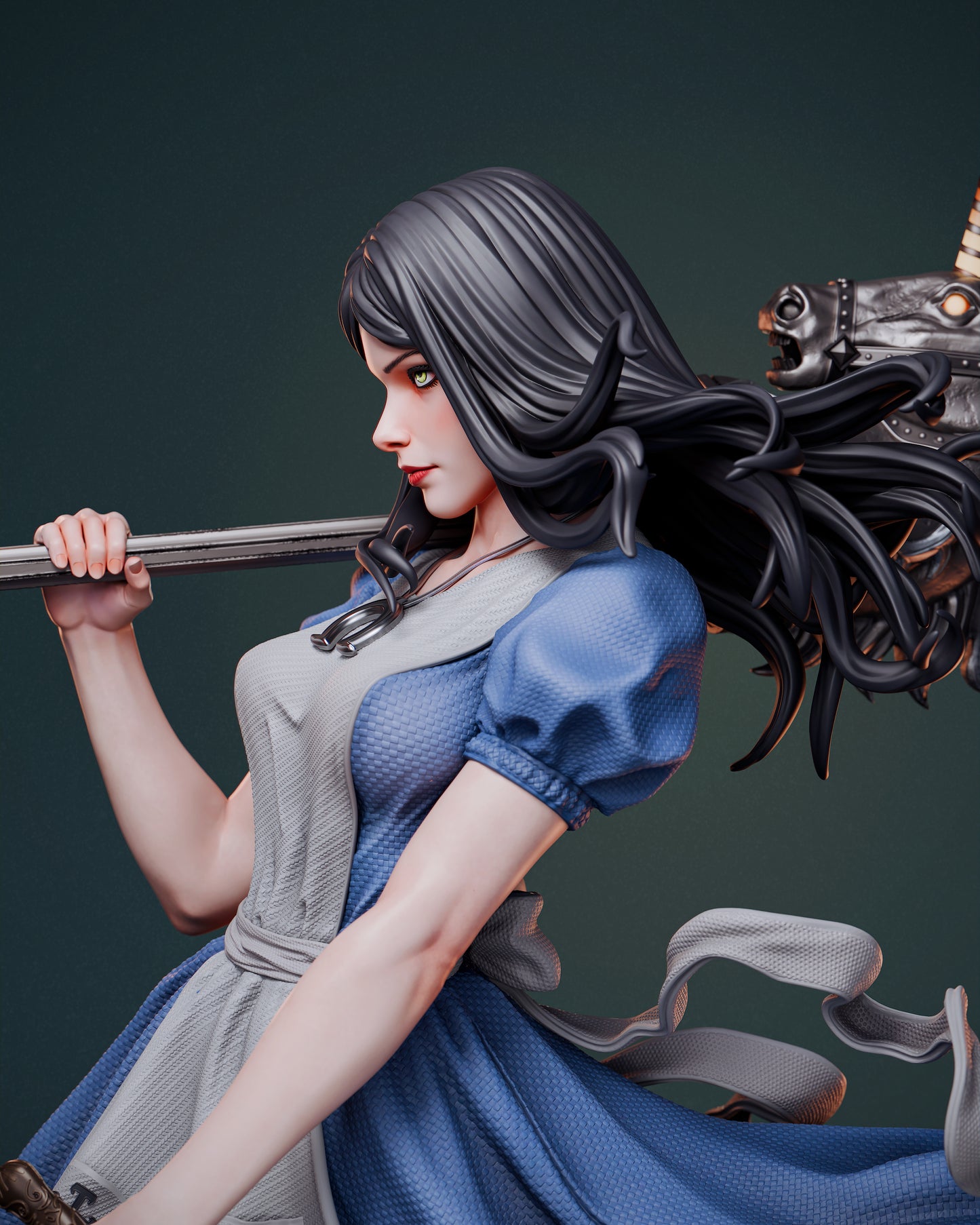 Alice in Wonderland Resin Fan Art - MTO (Design by Abe3D)