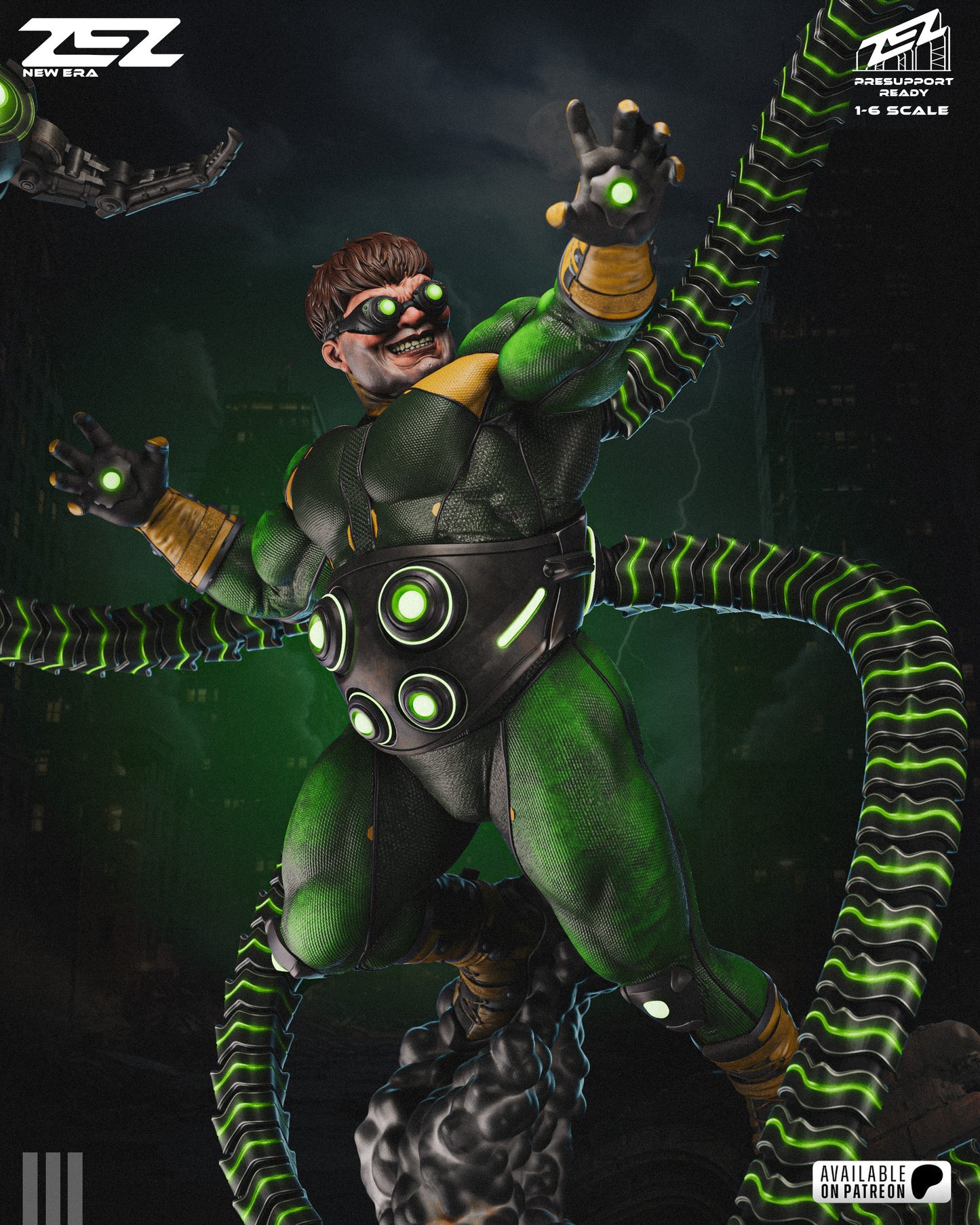 Doc Oc Resin Art (Design by ZEZ Studios)