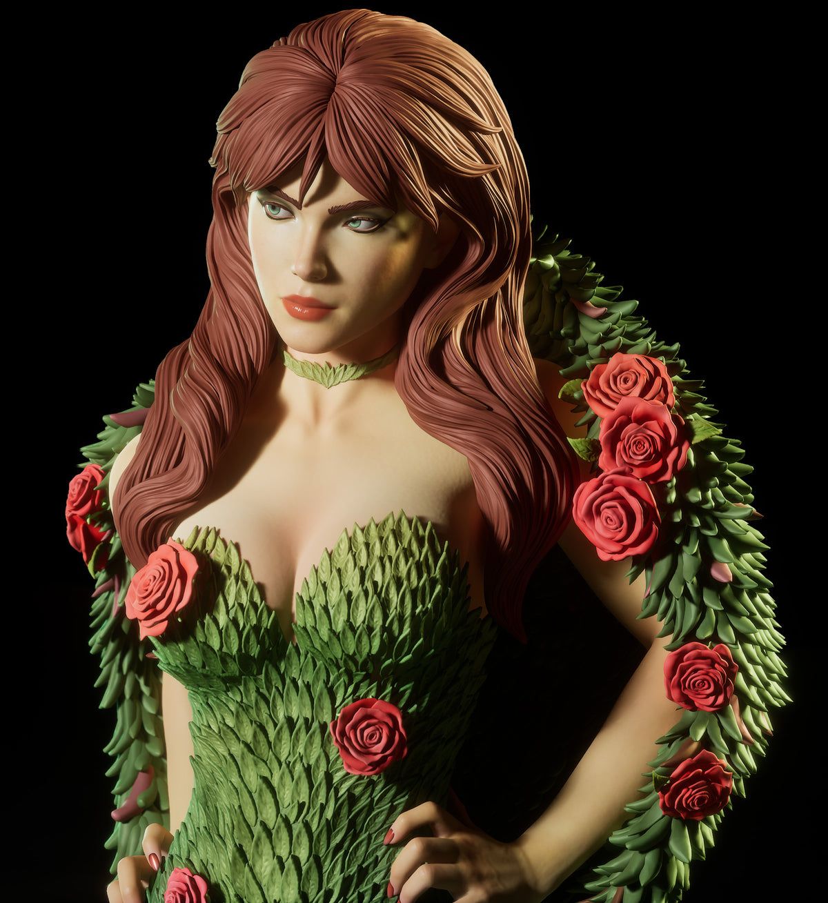 Poison Ivy Resin Art (Godlink Version)