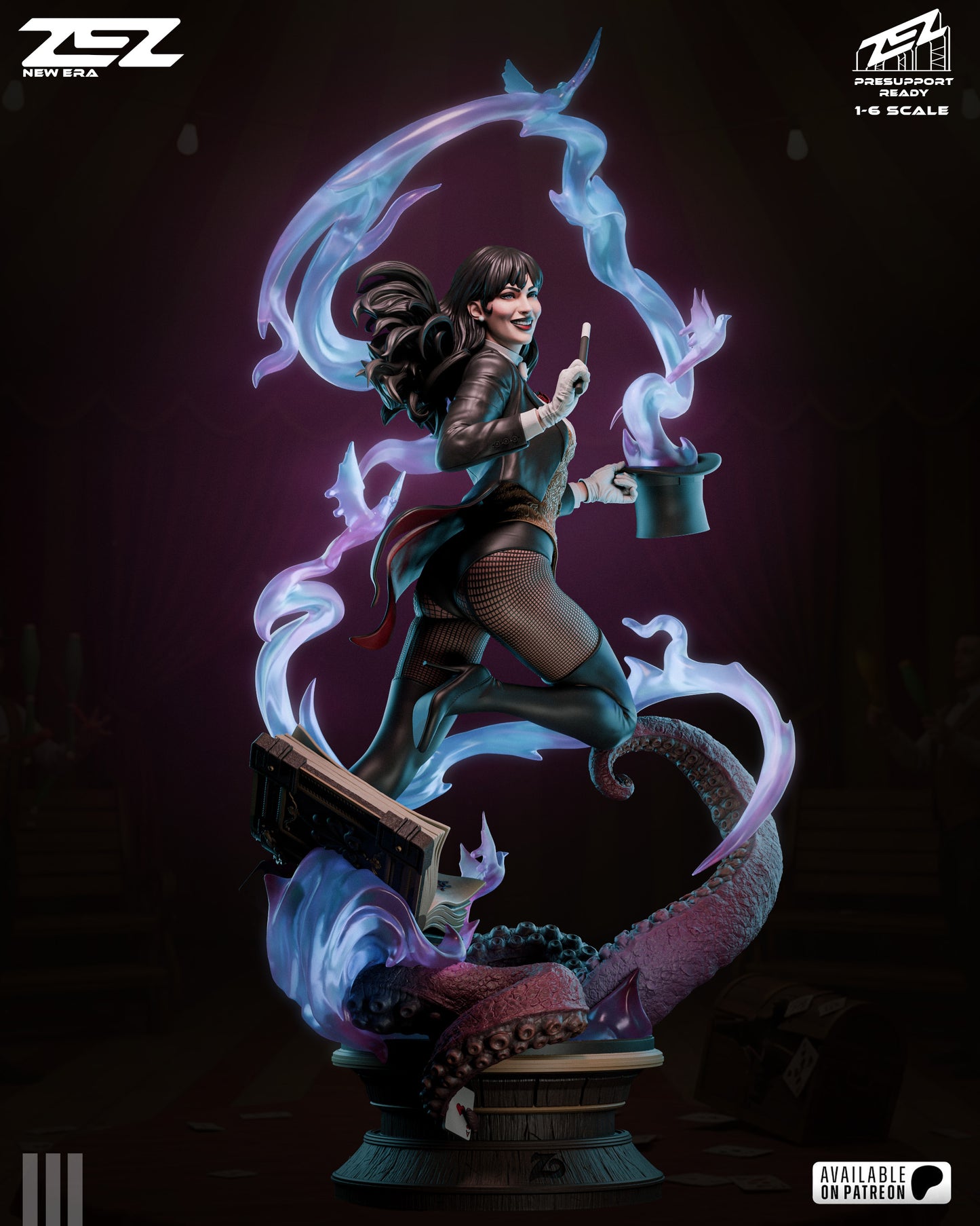 Zatana Resin Art (Design by ZEZ Studios)