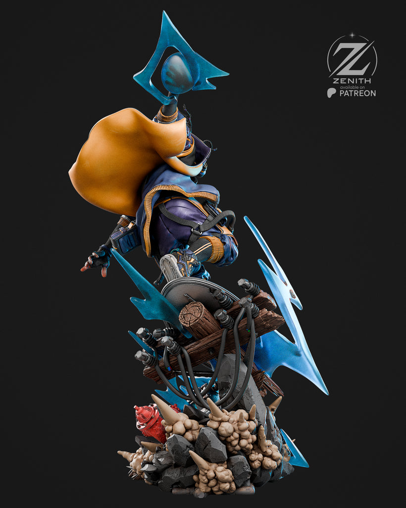 Static Shock Resin Fan Art MTO (Design by Zenith)