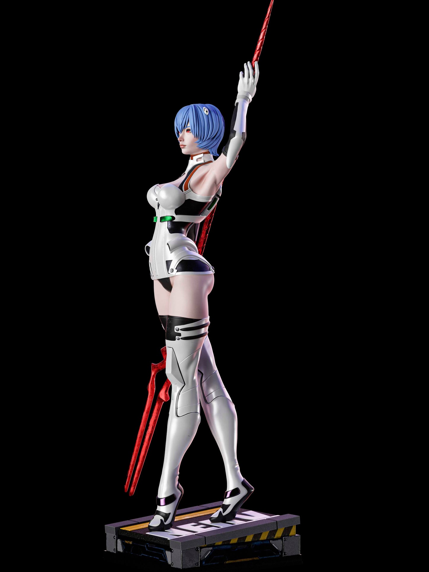Rei Ayanami Resin Fan Art MTO (Design by Abe3D)