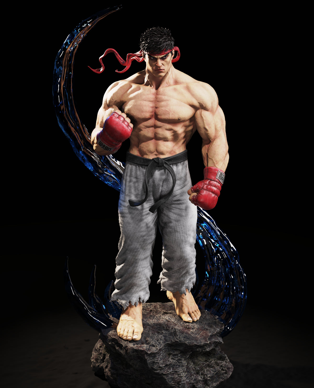 Ryu Street Fighter Resin Art (Godlink Version)