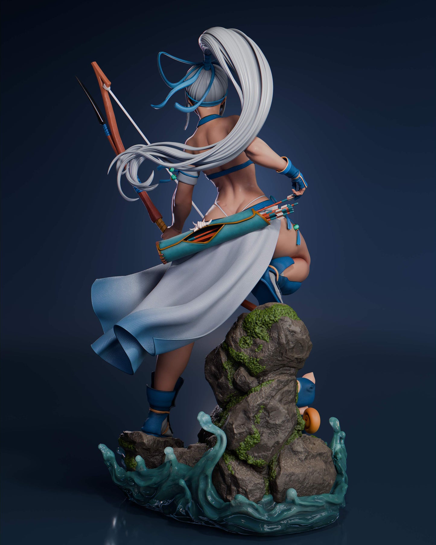 Mini Majikina Resin Fan Art (Design by Abe3D)