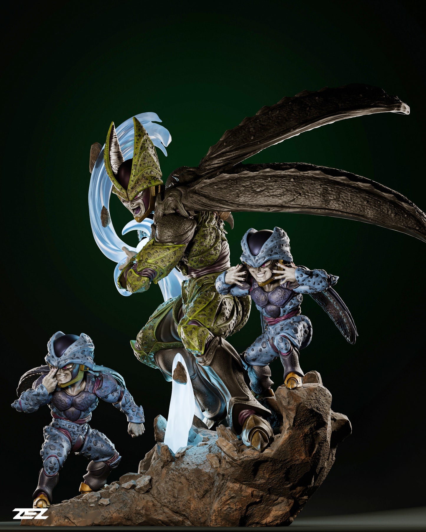 Cell DBZ Resin Sculpture Fan Art Pro - MTO (ZEZ)