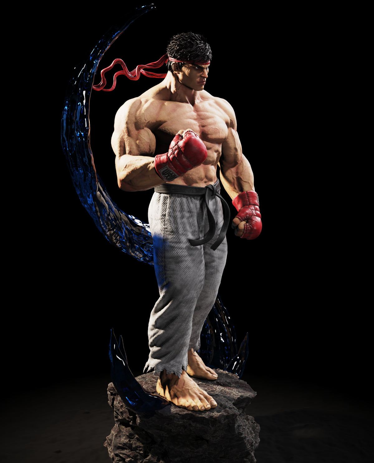 Ryu Street Fighter Resin Art (Godlink Version)