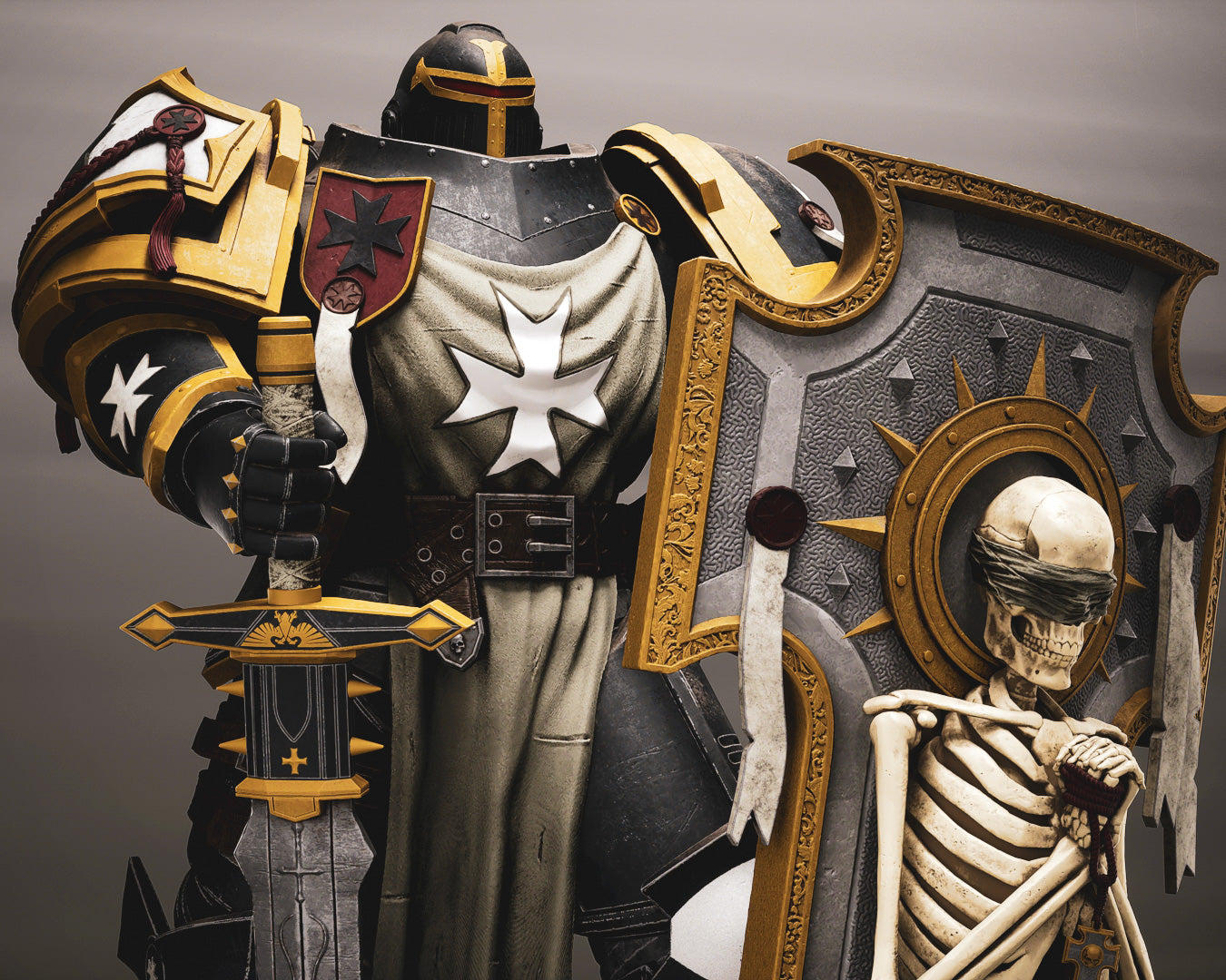 The Templar Resin Art (Design by Abe3D)