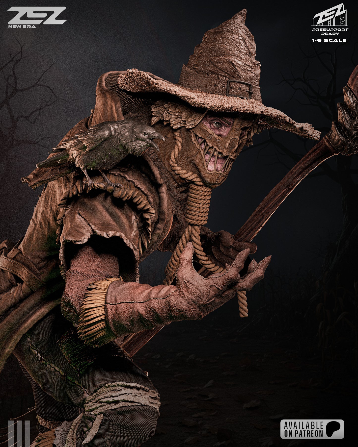 Scarecrow Resin Fan Art - MTO (ZEZ)