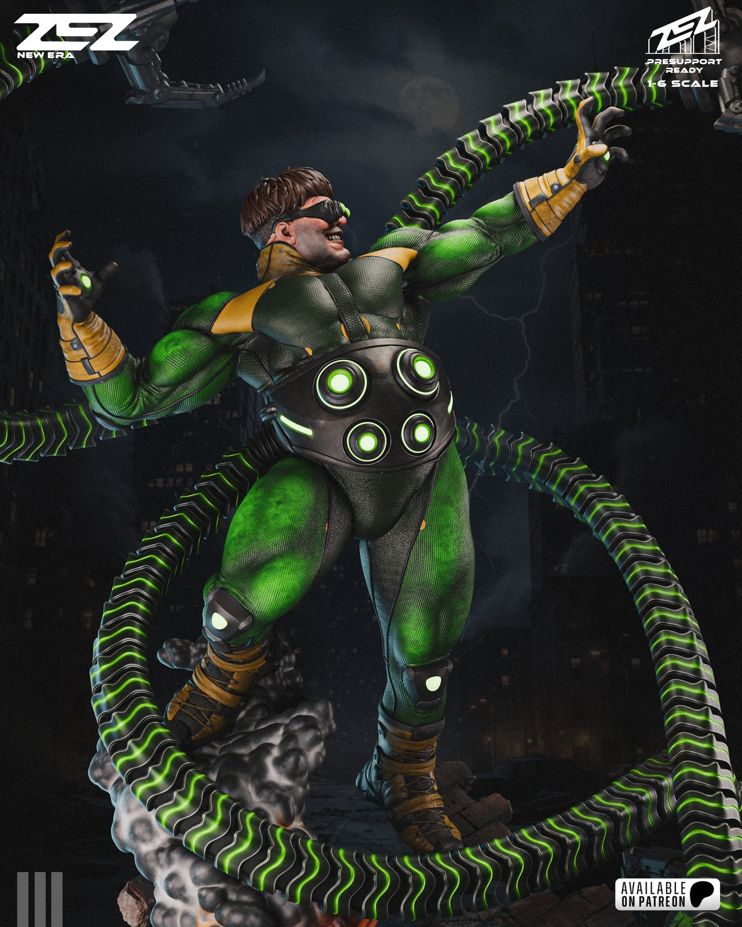 Doc Oc Resin Art (Design by ZEZ Studios)