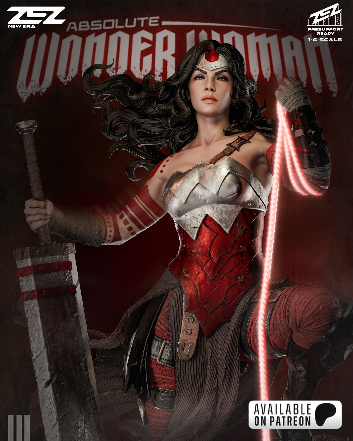 Absolute Wonder Woman - MTO (Designed by ZEZ Studios)