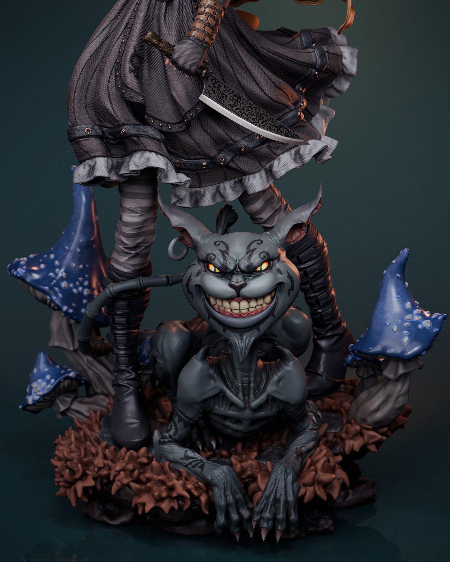 Alice in Wonderland Resin Fan Art - MTO (Design by Abe3D)