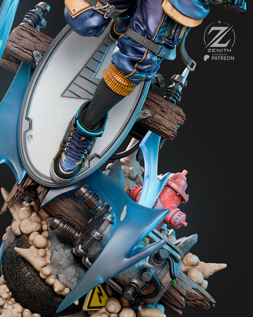 Static Shock Resin Fan Art MTO (Design by Zenith)