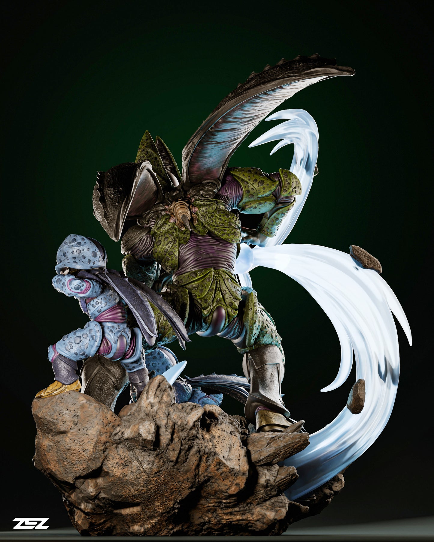 Cell DBZ Resin Sculpture Fan Art Pro - MTO (ZEZ)