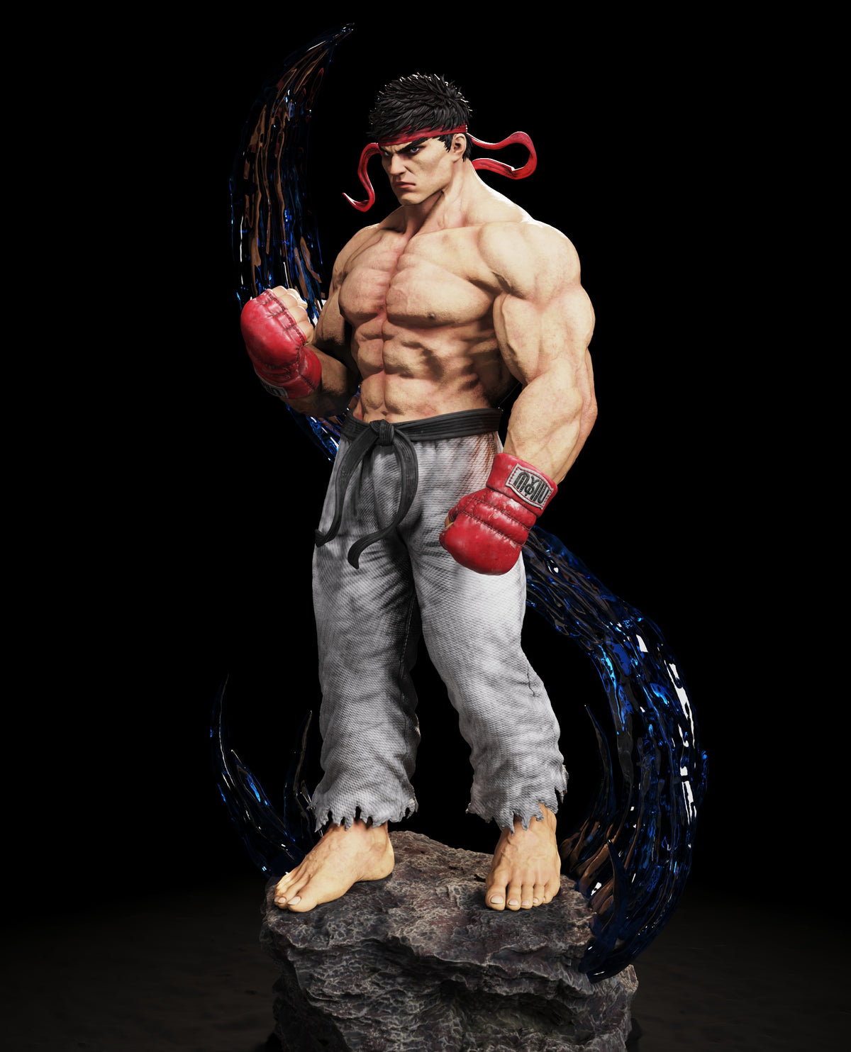 Ryu Street Fighter Resin Art (Godlink Version)
