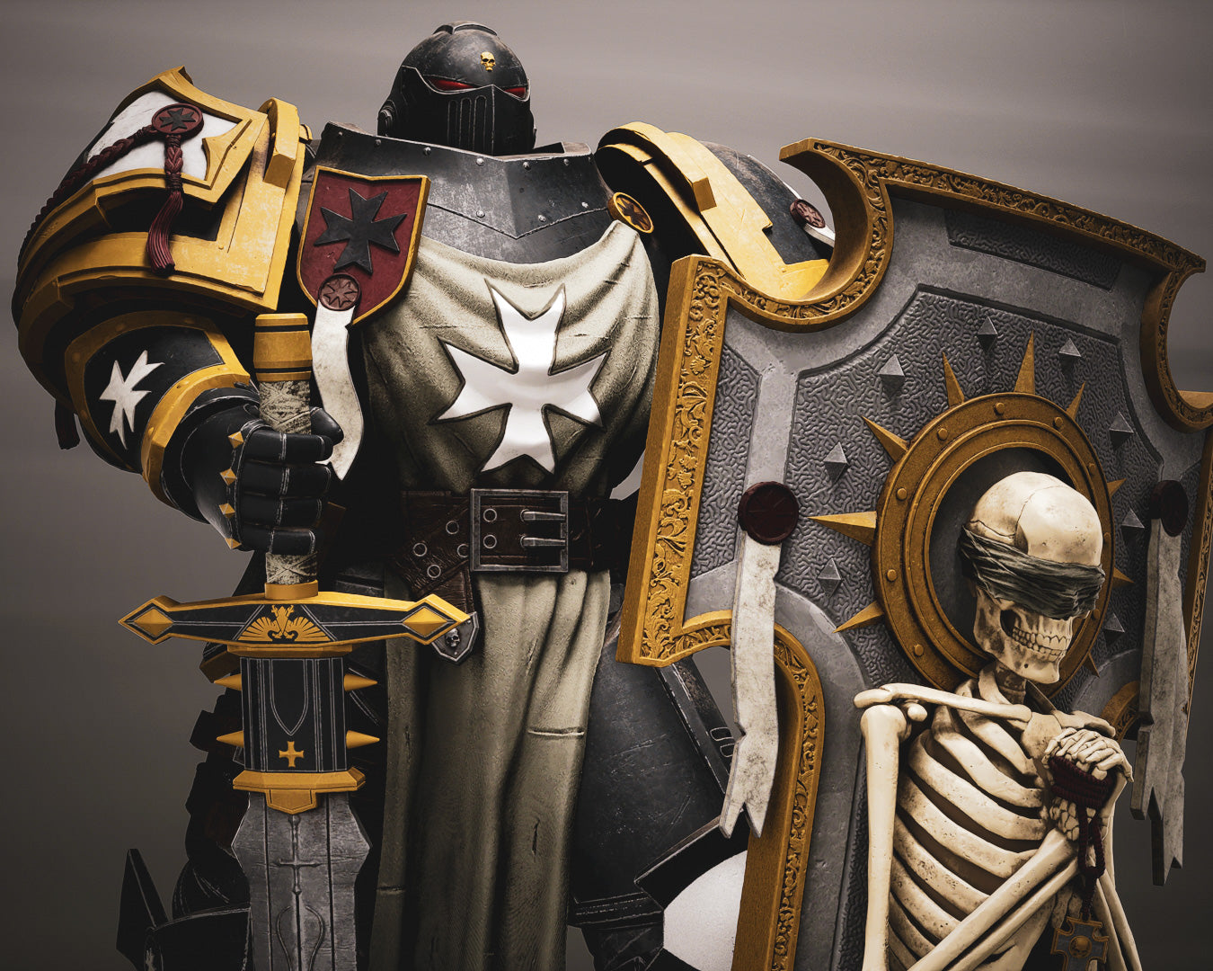 The Templar Resin Art (Design by Abe3D)
