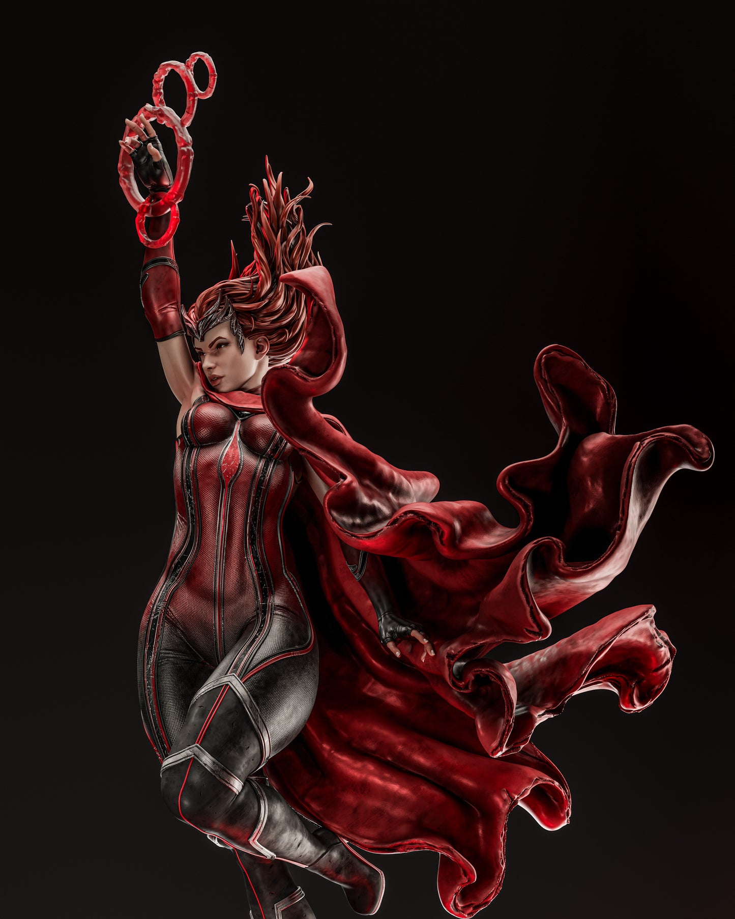 Scarlet Witch Resin Fan Art - MTO (ZEZ)