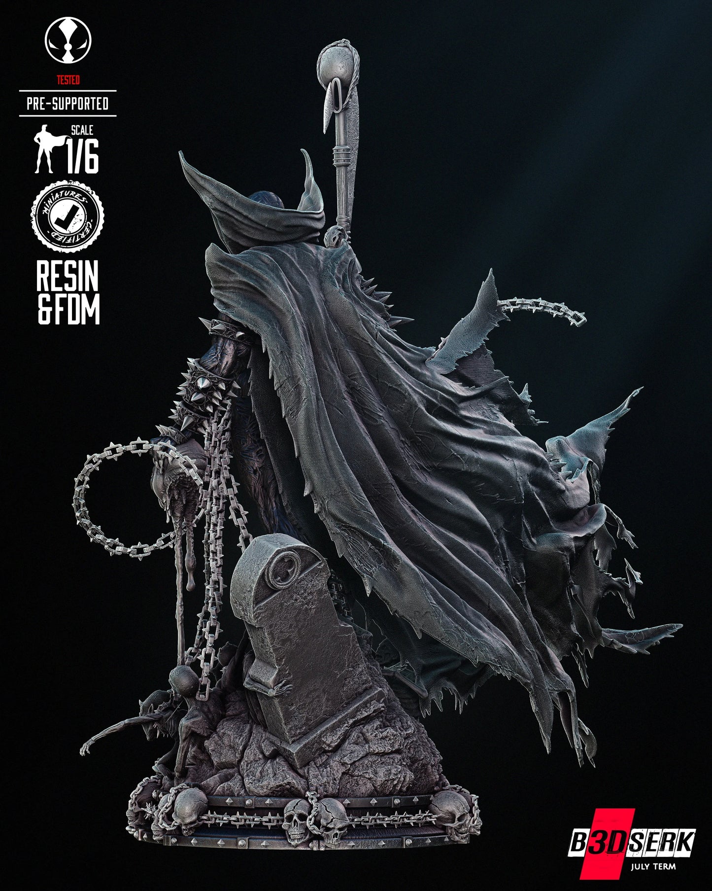 Spawn Collectible Resin Fan Art - MTO (B3D)