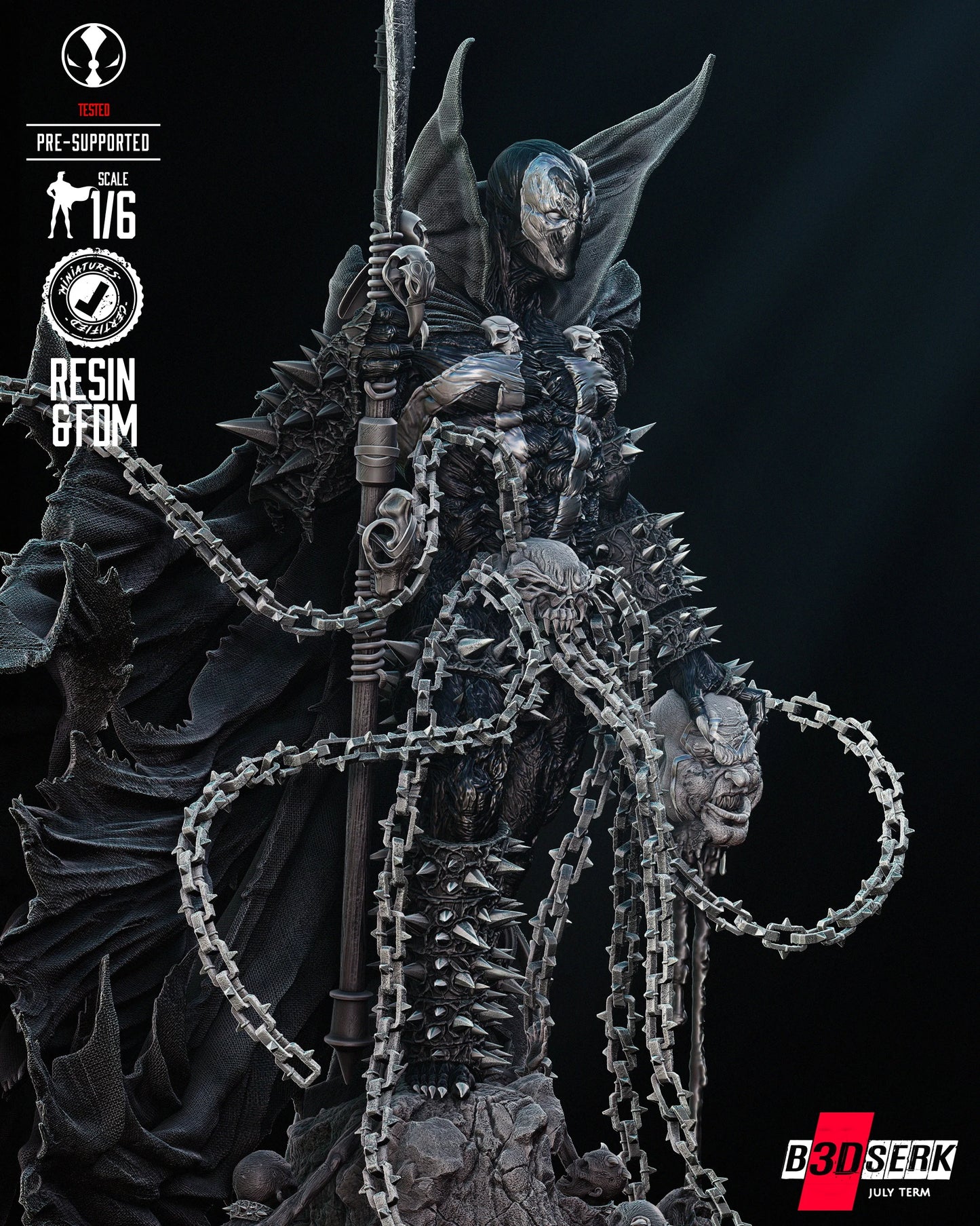 Spawn Collectible Resin Fan Art - MTO (B3D)