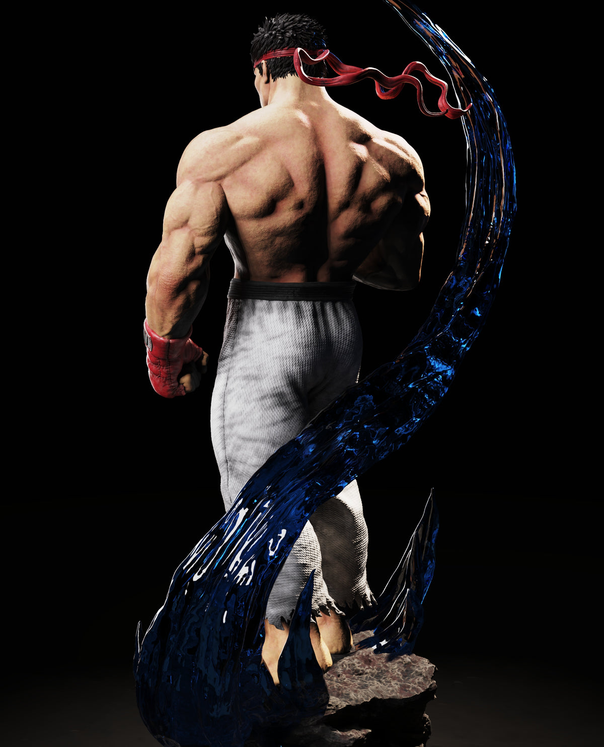 Ryu Street Fighter Resin Art (Godlink Version)