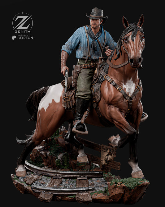 Arthur Morgan Resin Fan Art MTO (Design by Zenith)