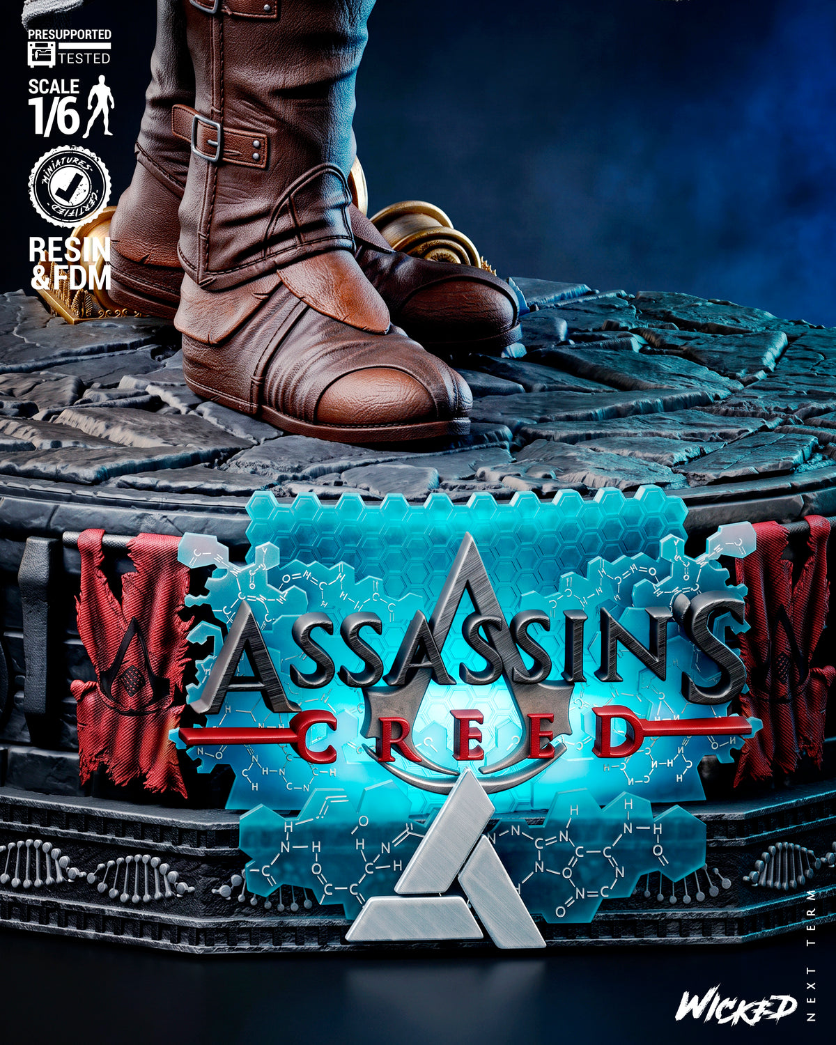 Assassin's Creed Resin Art (Wicked Studios)