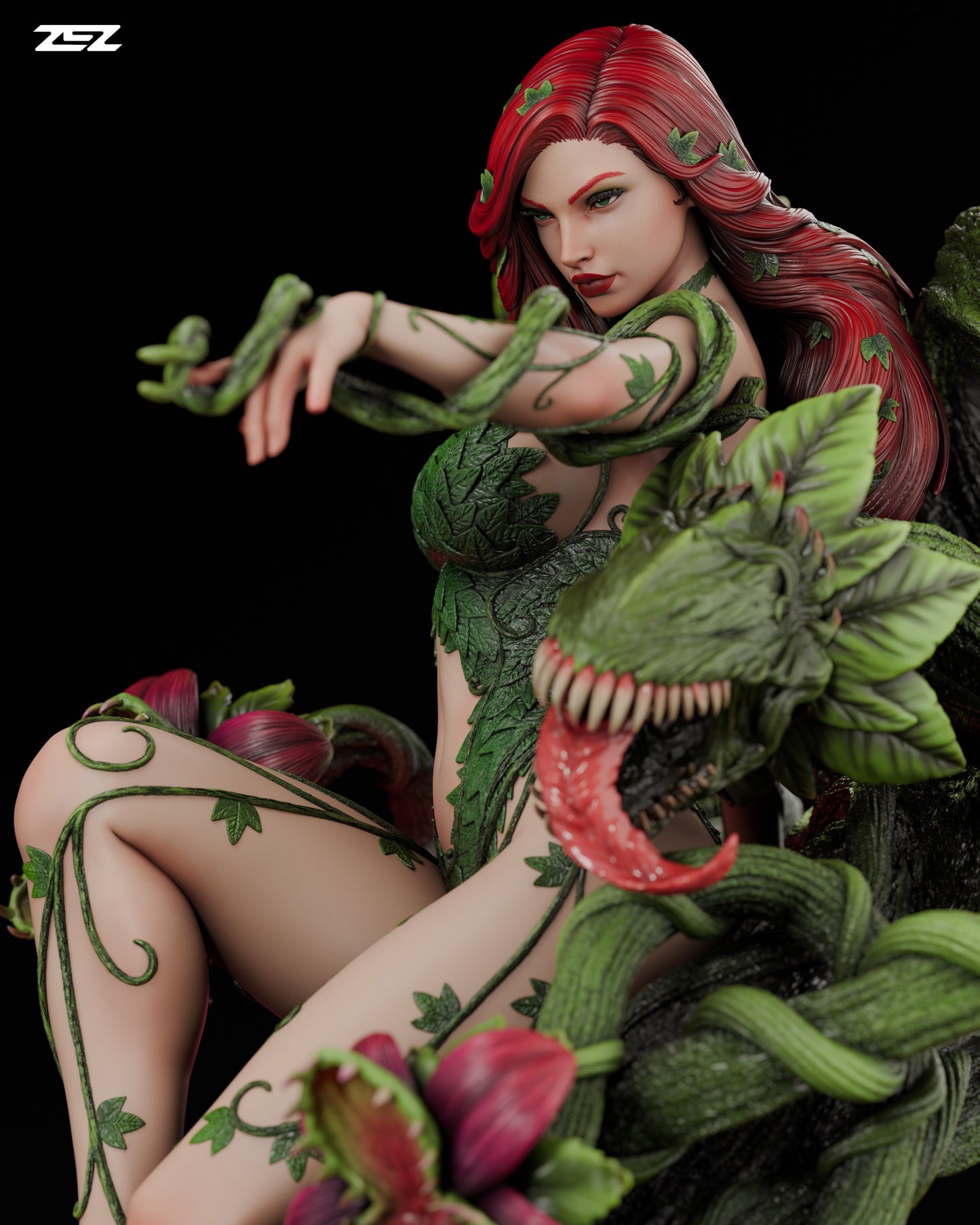 Poison Ivy Resin Fan Art - MTO (ZEZ)